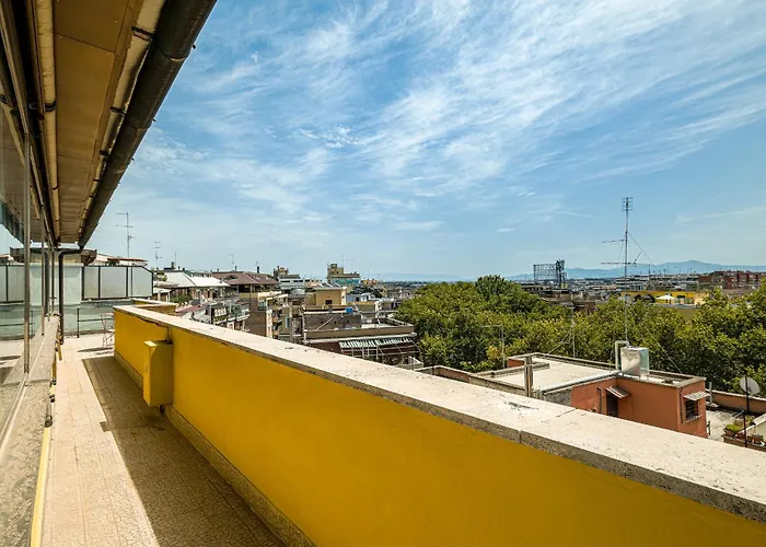 Forlanini Loft Trastevere By Casa E Lode - Terrace Panoramic View, Air Conditioning, Wifi